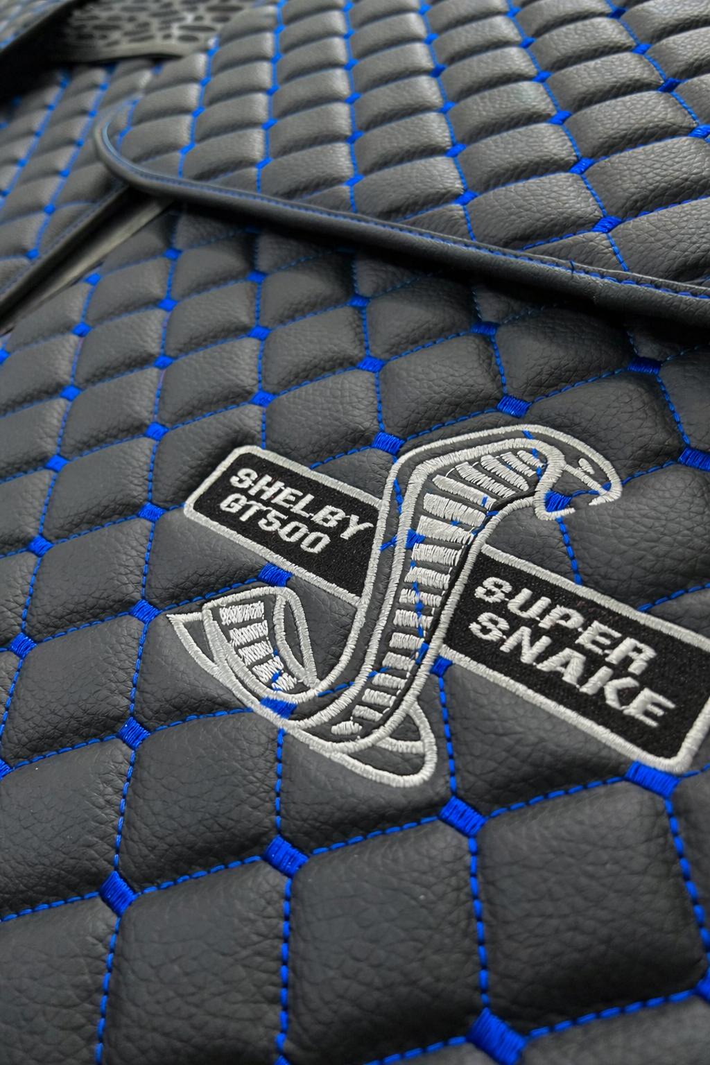For Shelby GT500 Supersnake Car Floor Mats Custom fit Leather for all Shelby GT500 Supersnake Model Waterproof Carpet Liner