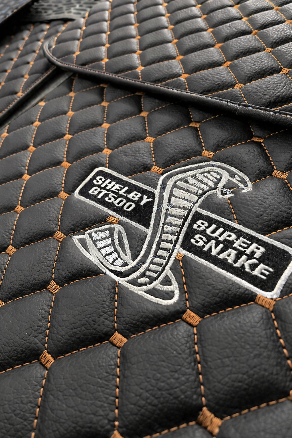 For Shelby GT500 Supersnake Car Floor Mats Custom fit Leather for all Shelby GT500 Supersnake Model Waterproof Carpet Liner