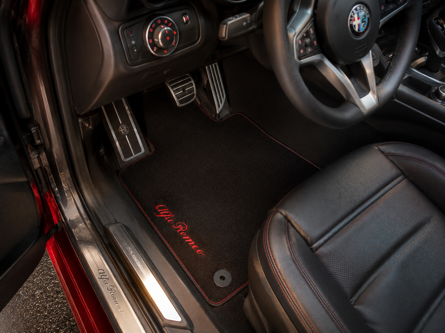 For All Alfa Romeo Model Carpet Car Floor Mats Custom fit for Alfa Romeo Model Carpet Liner
