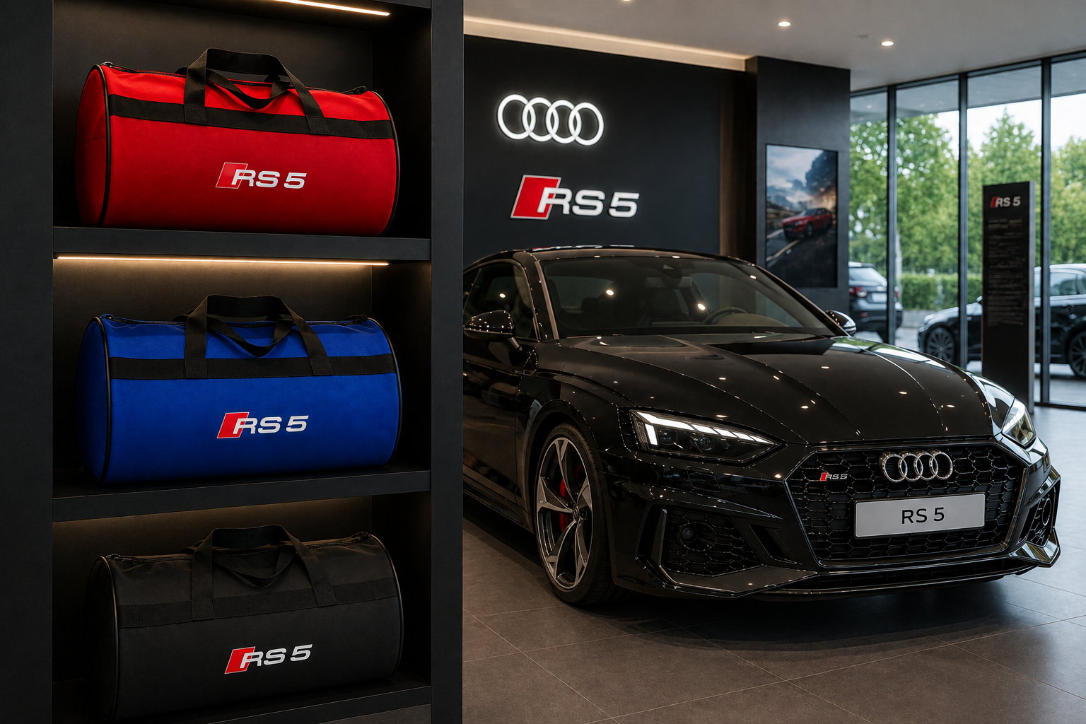 Audi Trunk bag, Audi Car Accessory ( RS3-RS4-RS5-RS6-RS7 )