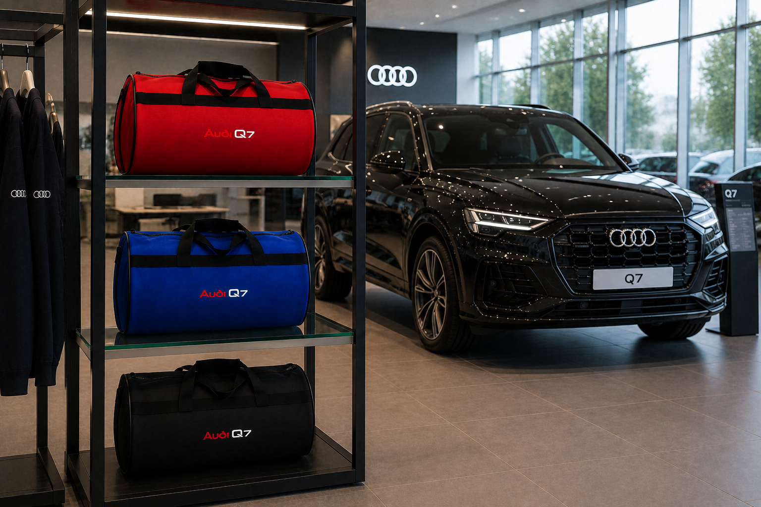 Audi Trunk bag, Audi Car Accessory ( Q2-Q3-Q4-Q5-Q6-Q7-Q8 )