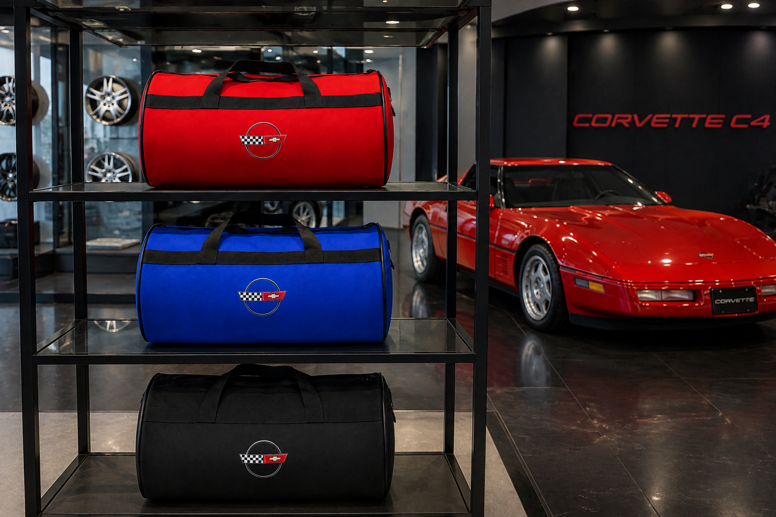 CORVETTE Trunk Bag, 12" × 20"inch ( C1-C2-C3-C4-C5-C6-C7-C8 )