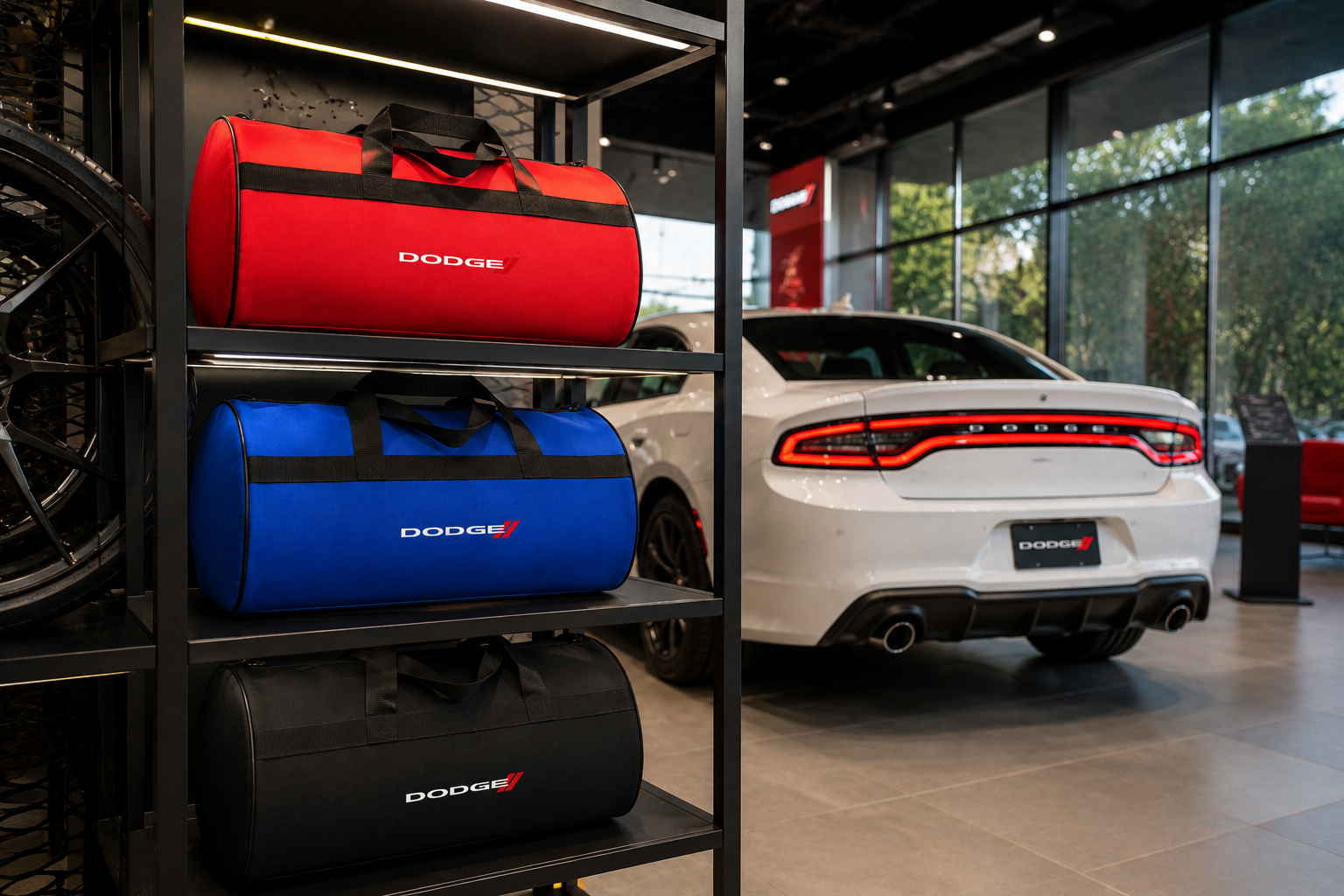 DODGE Trunk bag, DODGE Car Accessory ( Challenger-Charger-Dodge-SRT-Viper-Scat Pack )