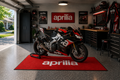 Aprilia Motorcycle Garage Mat – Premium Garage Floor Protection 32x87 Inch