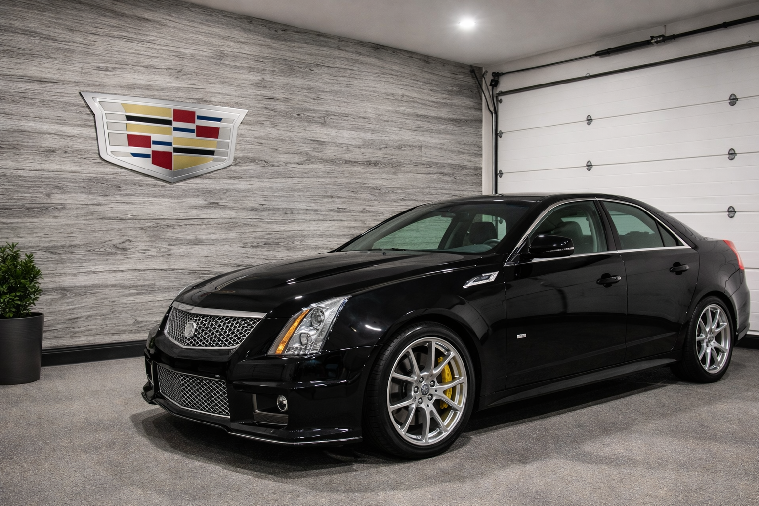 Cadillac Wall Sign for Garage – Premium Wall Decor