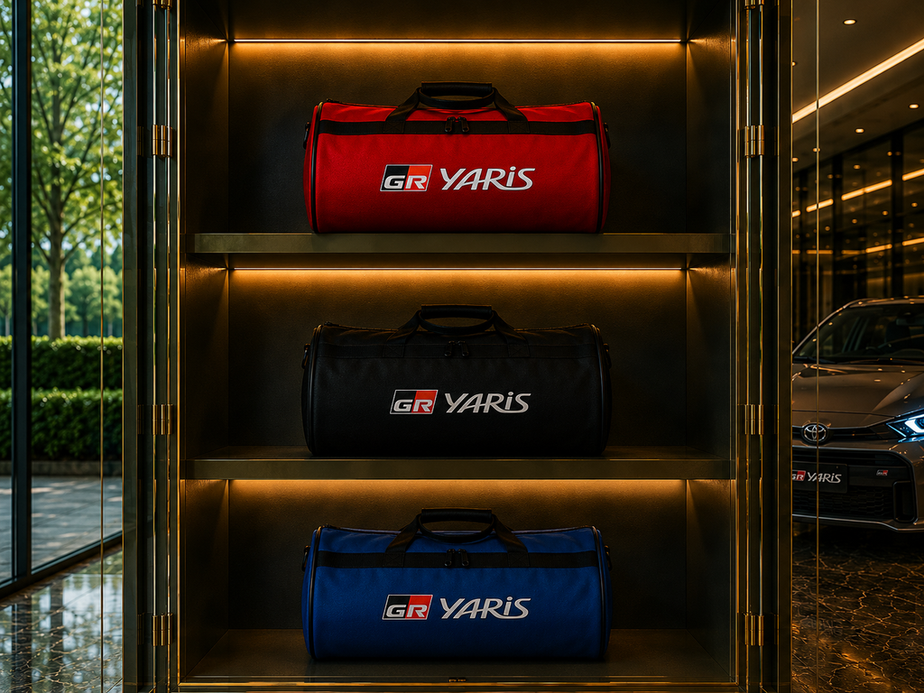 Luxury GR YARIS Duffel - Trunk Bag 12" × 20"