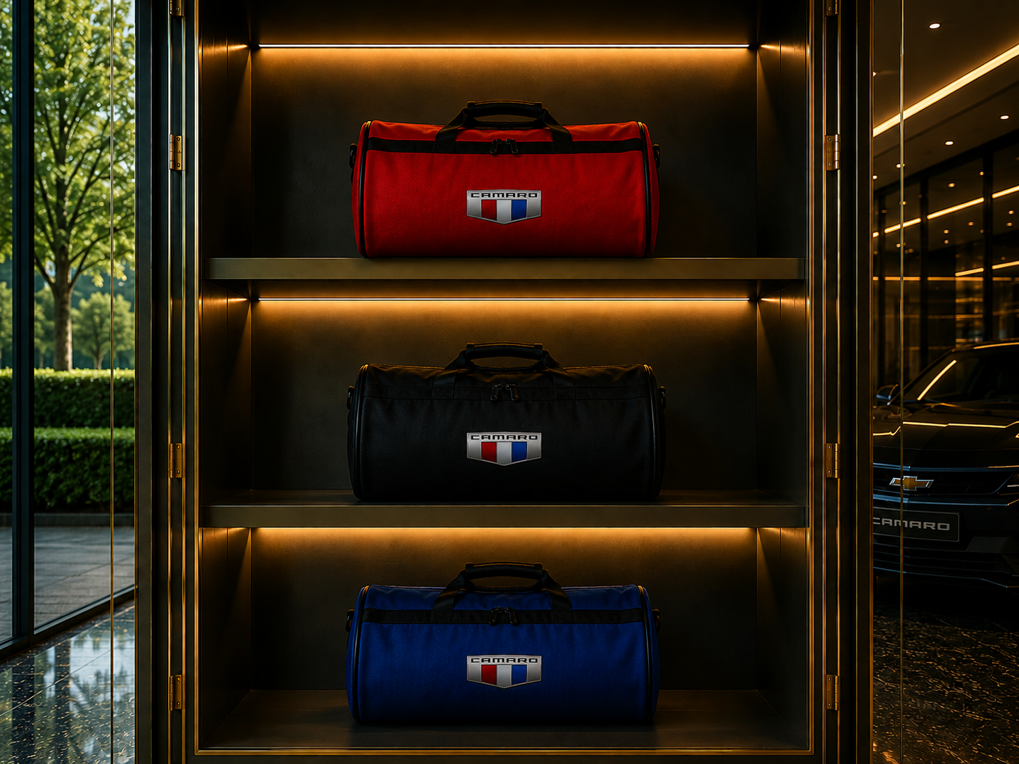 Luxury Camaro Duffel - Trunk Bag 12" × 20"