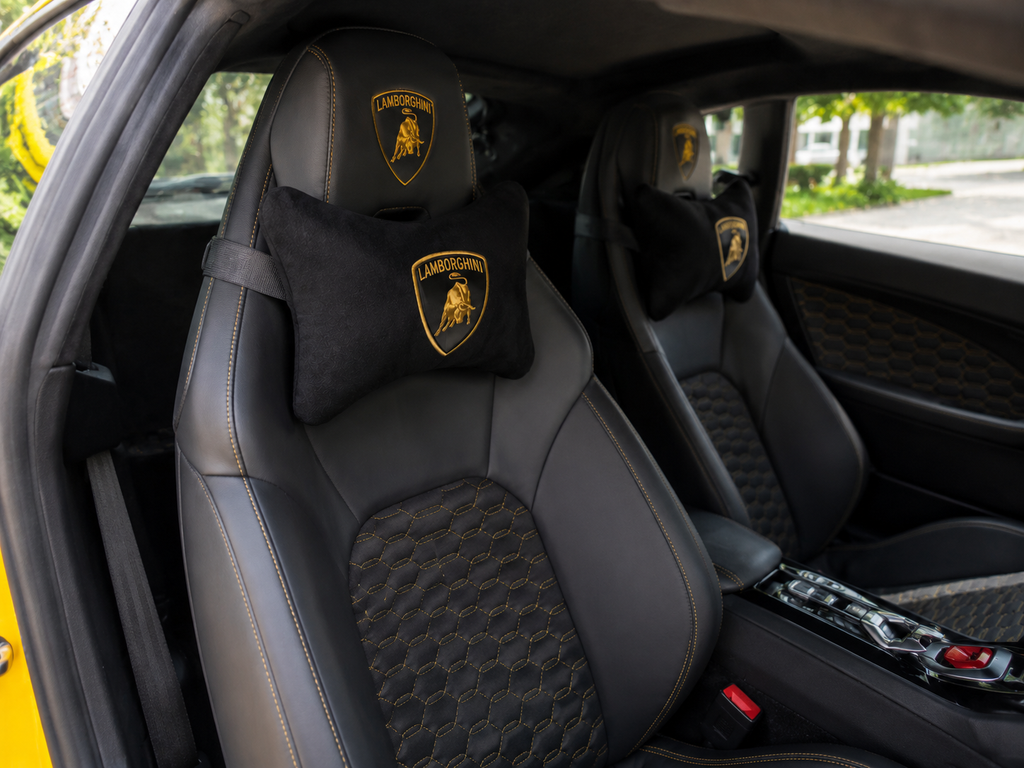 Lamborghini Velvet Neck Pillow, 2pcs