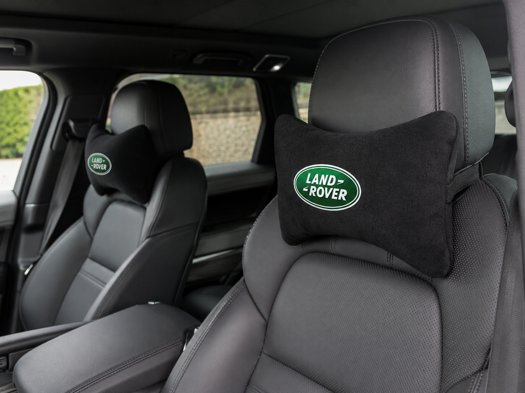 Land Rover Velvet Neck Pillow, 2pcs