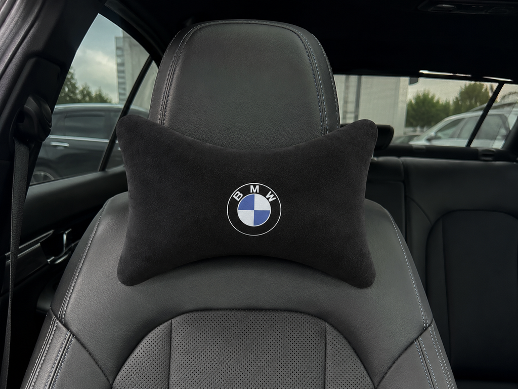Bmw Alpina Velvet Neck Pillow, 2pcs