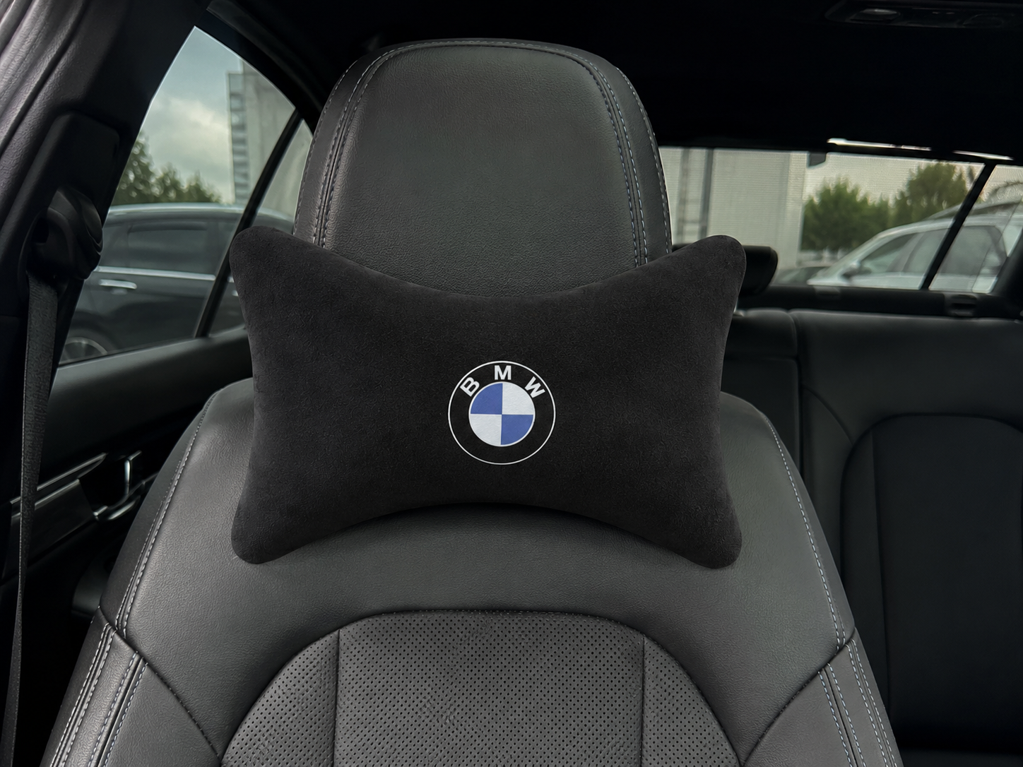 Bmw Alpina Velvet Neck Pillow, 2pcs