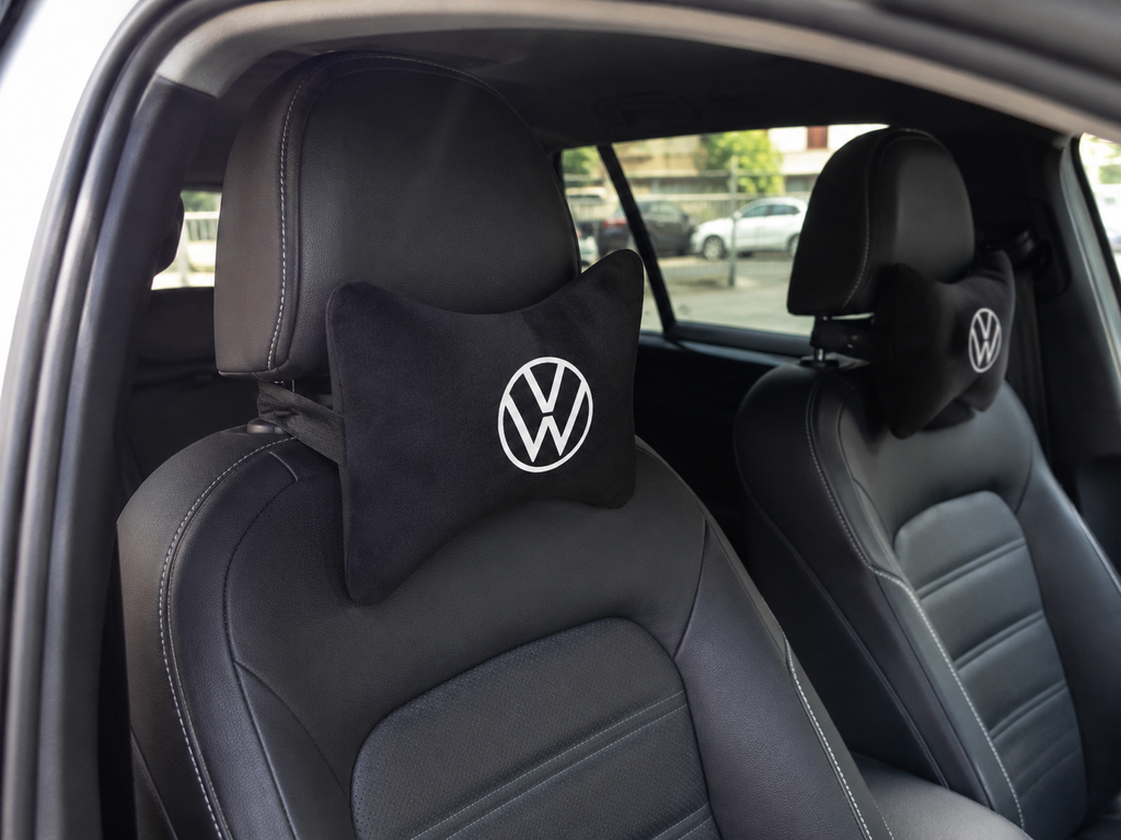 VolksWagen Velvet Neck Pillow, 2pcs