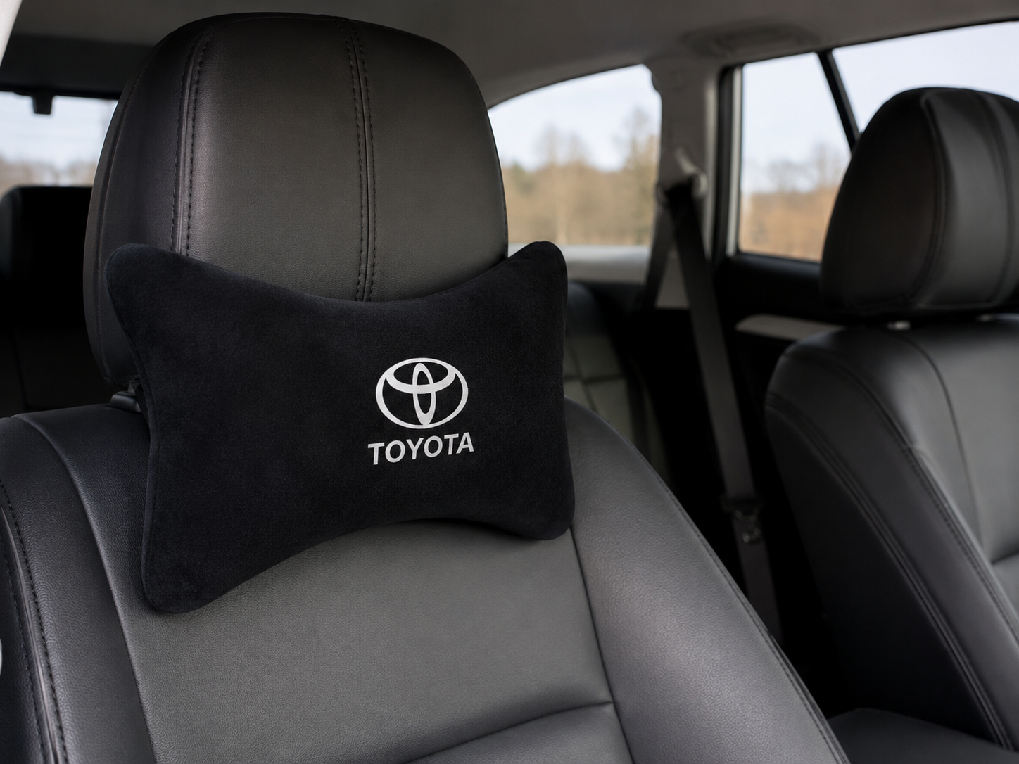 Toyota Velvet Neck Pillow, 2pcs