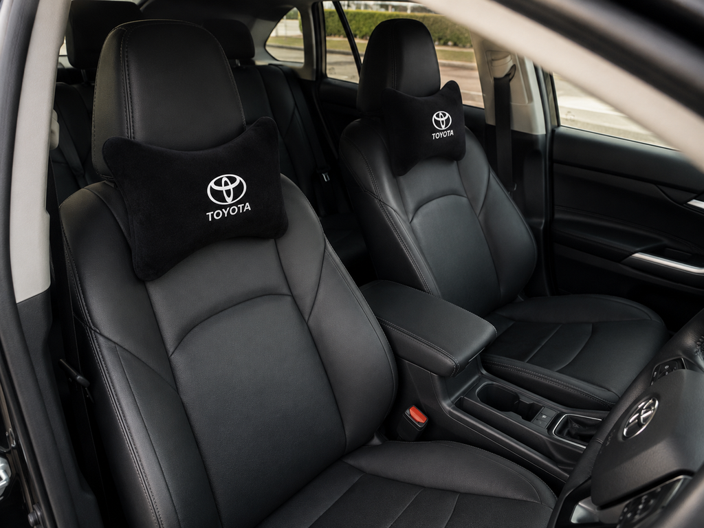 Toyota Velvet Neck Pillow, 2pcs