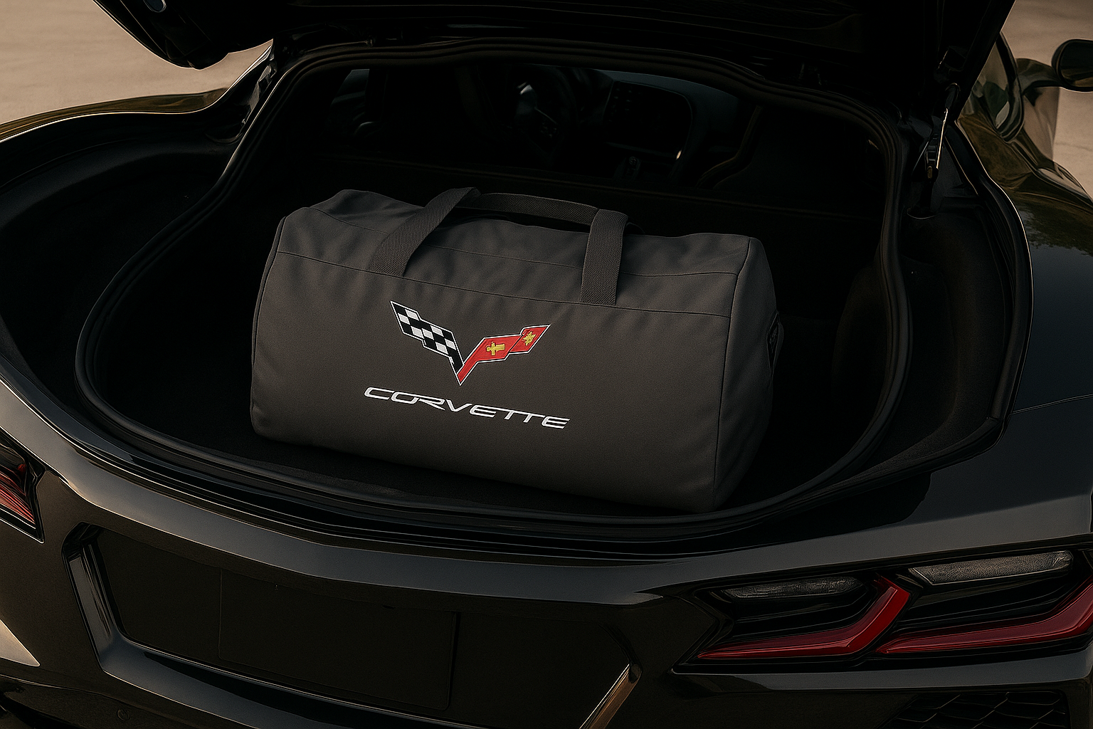 Corvette Duffle Bag 12x20 Inches