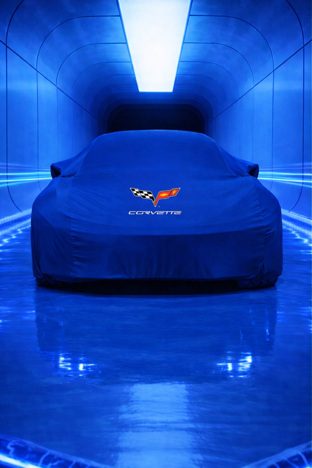 Corvette Car Cover indoor