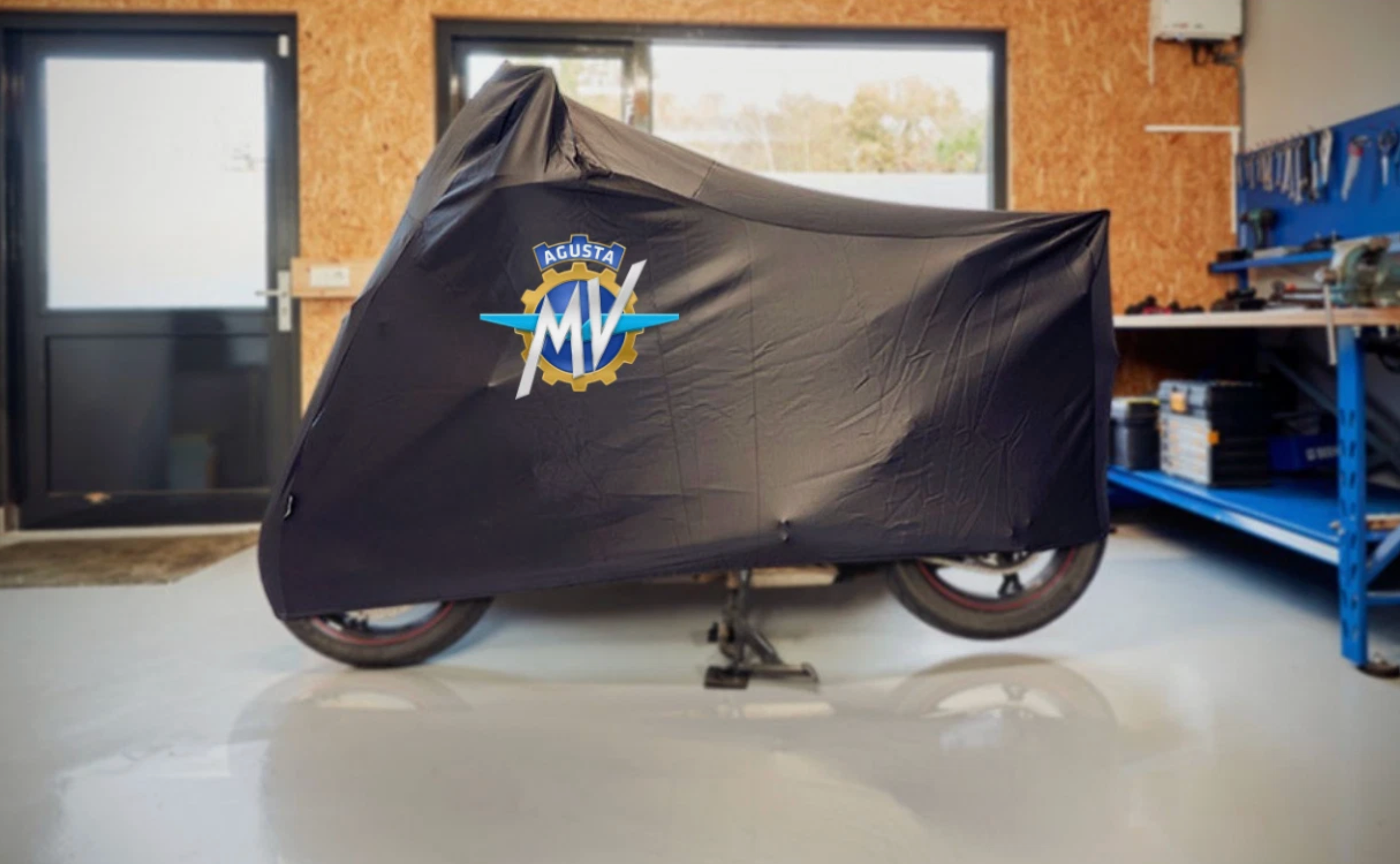 MV Agusta Motorcycle Protective Outdoor Cover – Rain, Sun & Dust Resistant