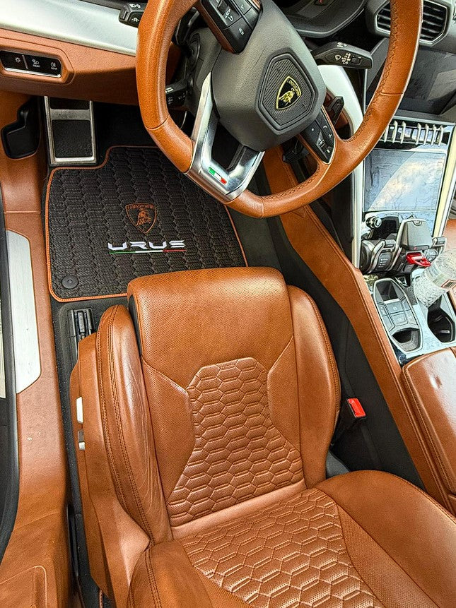 For Lamborghini URUS Car Floor Mats Custom fit Leather for all URUS Waterproof Carpet Liner