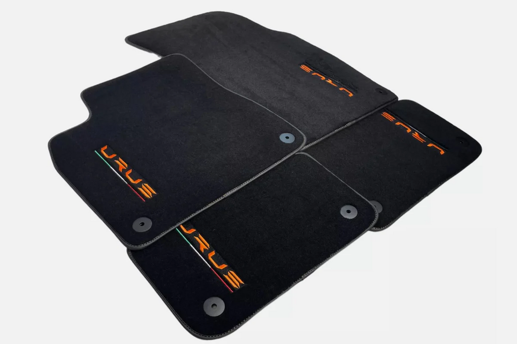 Lamborghini Urus Floor Mats - All Model Fit - Velour Premium Carpet For Urus