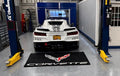 Corvette Garage Floor Mat 5x7 FT (60x87 Inches) Premium Showroom Rug & Wall Decor Luxury Racing Style