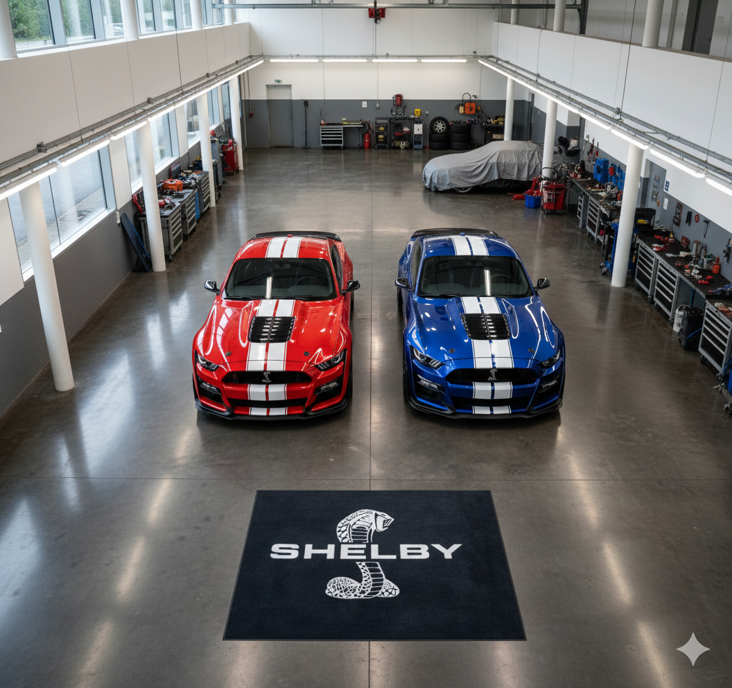 Shelby Garage Floor Mat 5x7 FT (60x87 Inches)