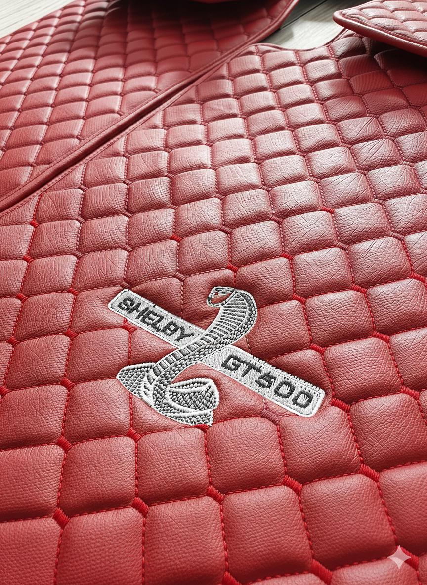 For Shelby GT500 Car Floor Mats Custom fit Leather for all Shelby GT500 Supersnake Model Waterproof Carpet Liner