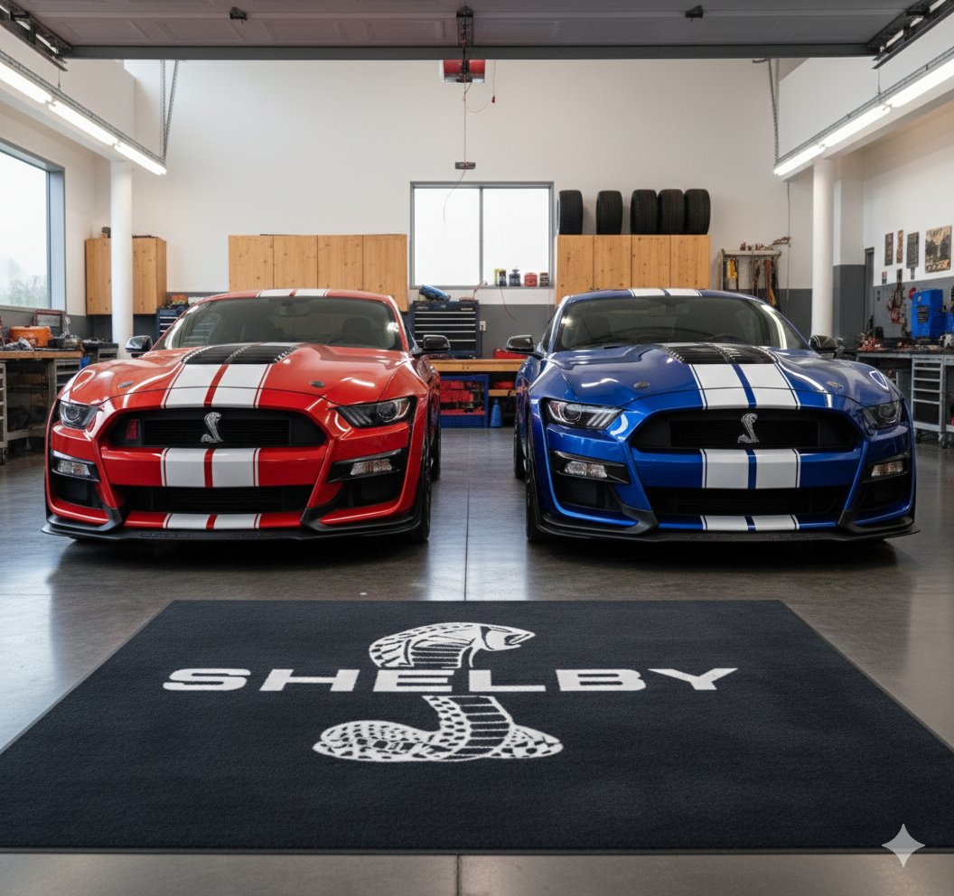 Shelby Garage Floor Mat 5x7 FT (60x87 Inches)