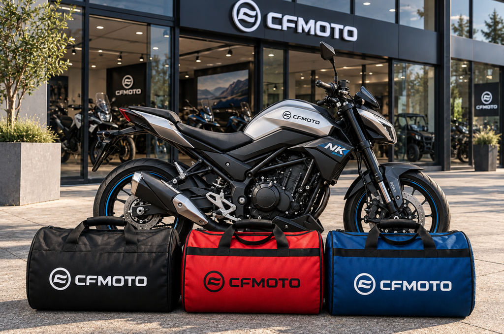 CFMOTO Motorcycle Duffel Bag – Premium Travel & Gear Bag for Riders