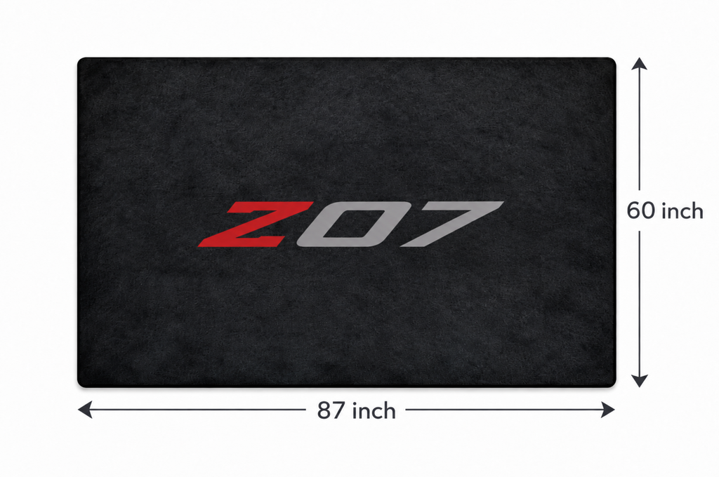 Corvette Rug ( Jake Skull-Stingray-ZR1-Z51-E RAY-GRAND SPORT-Z06-C8.R ), (60x87 Inches)