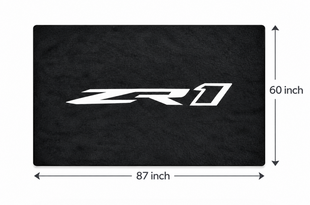 Corvette Rug ( Jake Skull-Stingray-ZR1-Z51-E RAY-GRAND SPORT-Z06-C8.R ), (60x87 Inches)