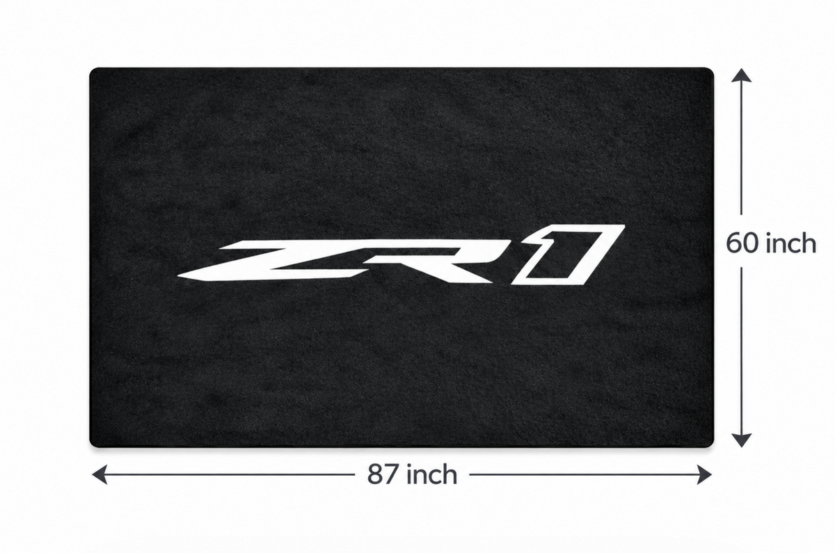 Corvette Rug ( Jake Skull-Stingray-ZR1-Z51-E RAY-GRAND SPORT-Z06-C8.R ), (60x87 Inches)