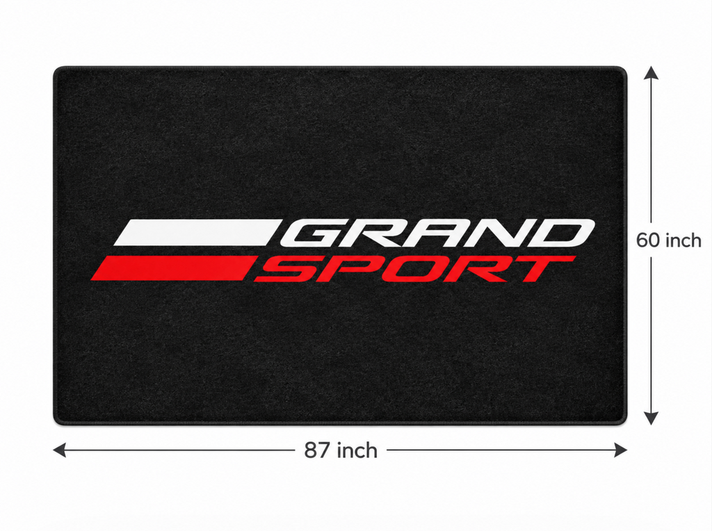 Corvette Rug ( Jake Skull-Stingray-ZR1-Z51-E RAY-GRAND SPORT-Z06-C8.R ), (60x87 Inches)