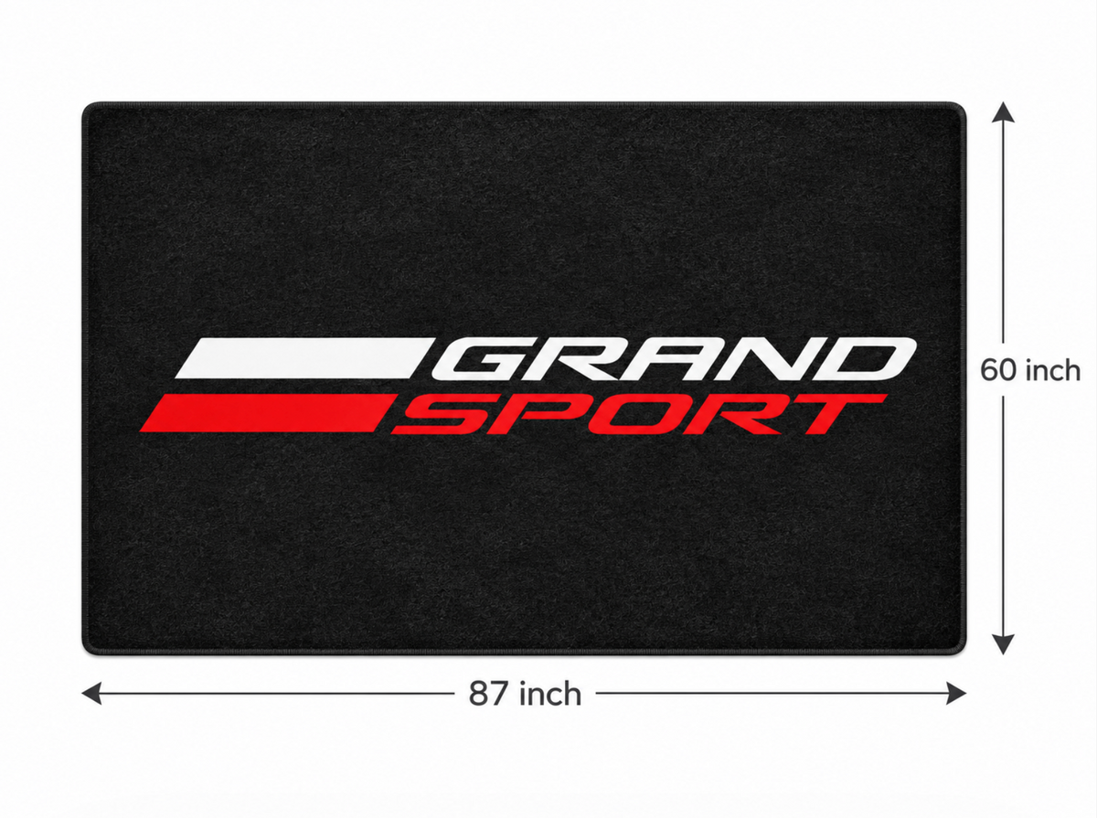 Corvette Rug ( Jake Skull-Stingray-ZR1-Z51-E RAY-GRAND SPORT-Z06-C8.R ), (60x87 Inches)