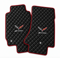 CORVETTE C7 Z06 leather car floor mat, CORVETTE waterproof custom car mat