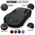 Corvette C8 Outdoor Car Cover, custom-made Corvette car cover, A++