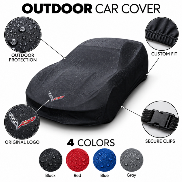 Corvette C7 Outdoor Car Cover, custom-made Corvette car cover, A++