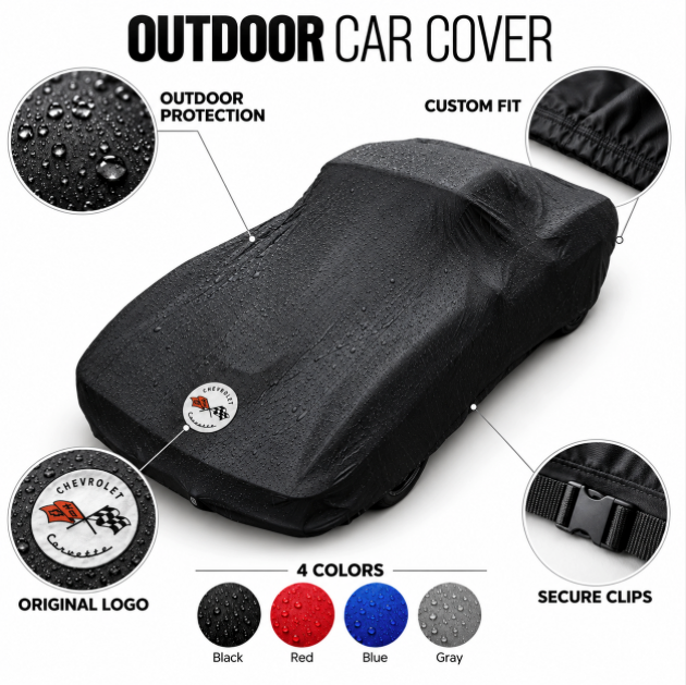 Corvette C1 Outdoor Car Cover, custom-made Corvette car cover, A++
