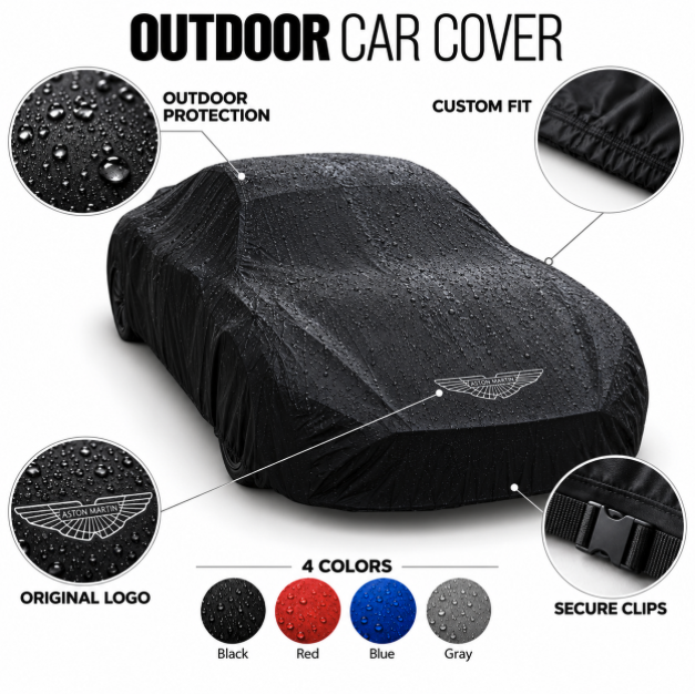 Aston Martin Series Outdoor Car Cover, Custom Fit car cover