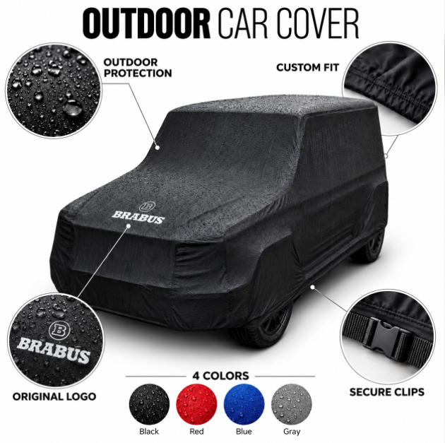 For Brabus Outdoor Waterproof Car Cover - Custom Fit