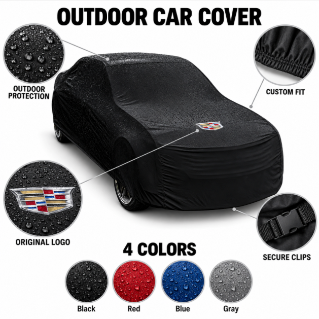 Cadillac Outdoor Car Cover, Custom Fit Waterproof car cover