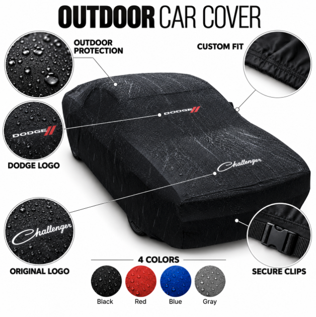 DODGE CHALLENGER car cover, DODGE CHALLENGER custom-made Outdoor car cover