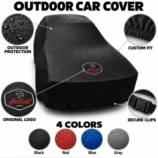DODGE Hellcat SRT car cover, DODGE Hellcat SRT custom-made Outdoor car cover