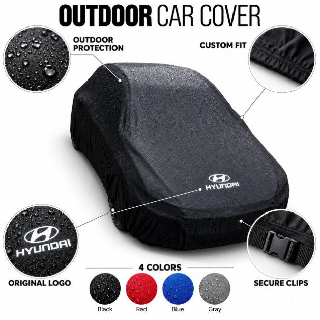 For Hyundai Outdoor Waterproof Car Cover - Custom Fit