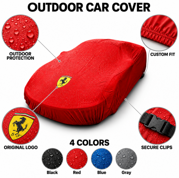 Ferrari Outdoor Car Cover For All Model