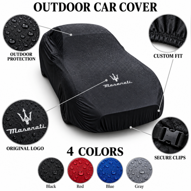 Maserati Car Cover, Maserati custom-made Outdoor car cover