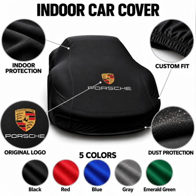 Porsche Car Cover Custom Production 1950-2027
