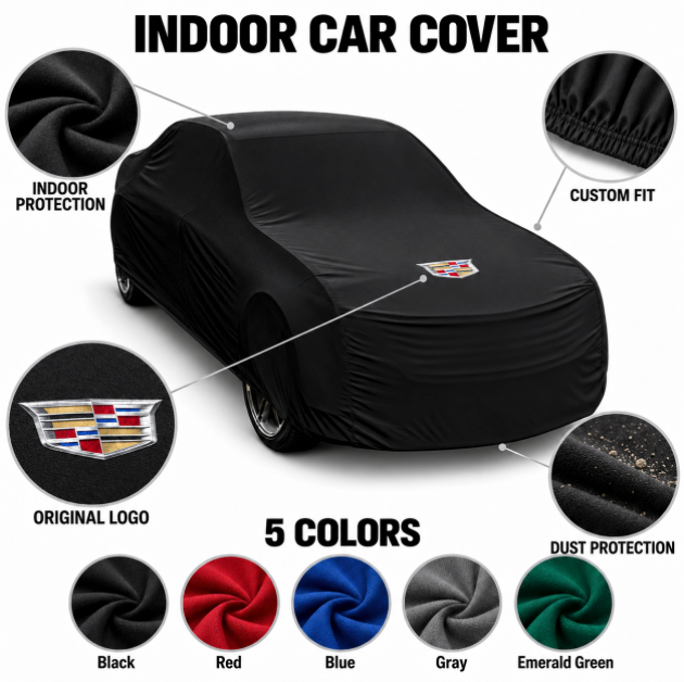 Cadillac Indoor Car Cover, Custom Fit Car Cover