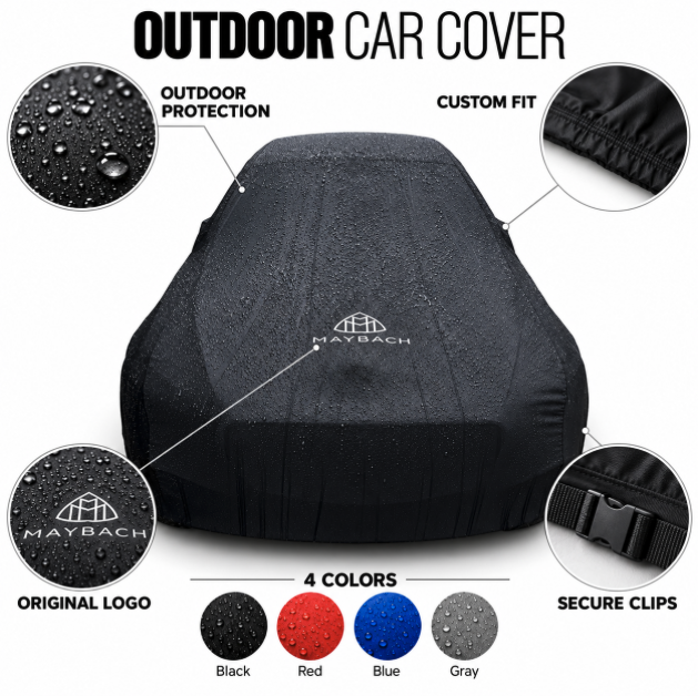 Maybach Outdoor Waterproof Car Cover Custom Fit