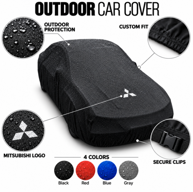 Mitsubishi Waterproof Car Cover - Custom Fit Outdoor Cover