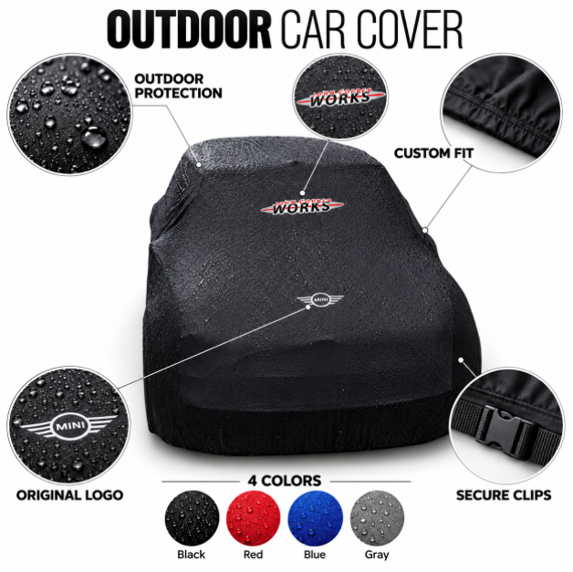 Mini Cooper Outdoor Car Cover, Custom Fit Waterproof Cover